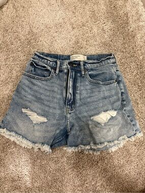 Abercrombie and Fitch Curve Love High Rise Jean Short
